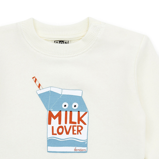Milk Lover Baby Sweatshirt