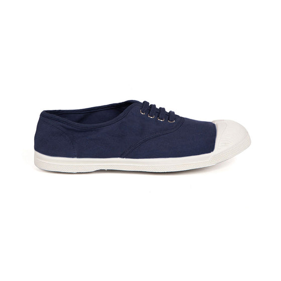 Womens -  Laces Tennis Shoes - Marine