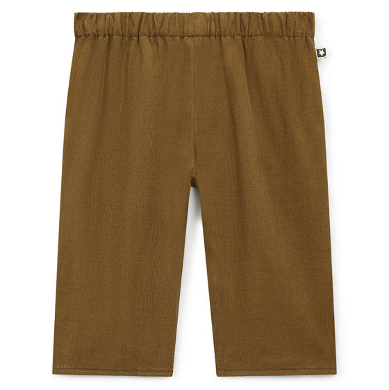 Brioche Pure Cotton Baby Pants, Brown  - SUMMER SAMPLE SALE