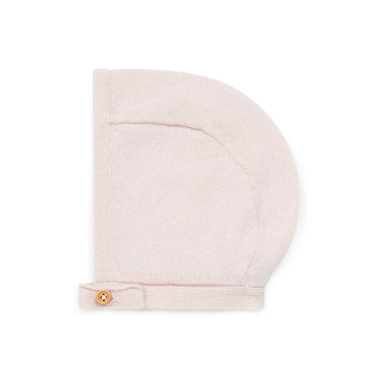 Cashmere Baby Bonnet, Pink  - FINAL SALE