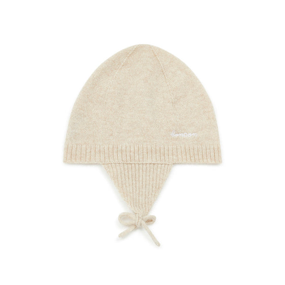 Cashmere Baby Hat, Beige  - FINAL SALE