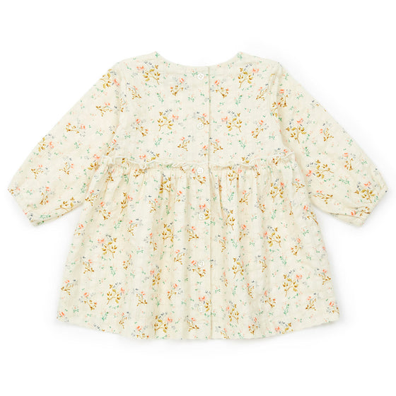 Folie Ditsy Floral Cotton Baby Dress