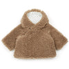 BONTON Button-Front Fuzzy Baby Coat