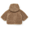BONTON Button-Front Fuzzy Baby Coat
