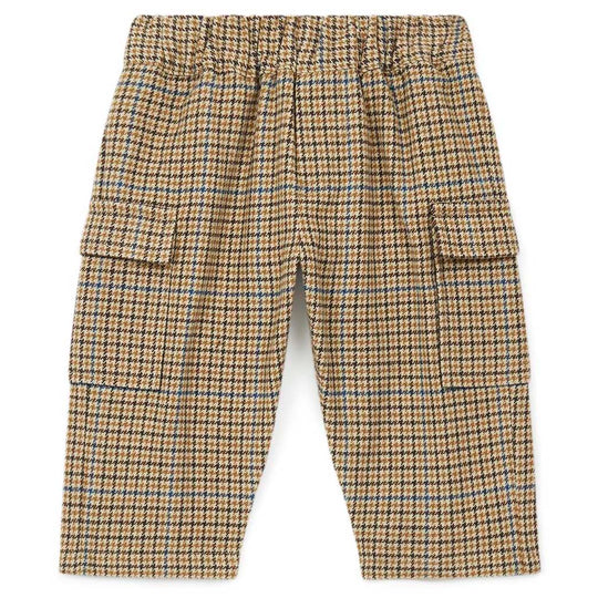 Frog Plaid Baby Pants