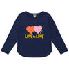 Love to Love T-shirt, Navy - FINAL SALE