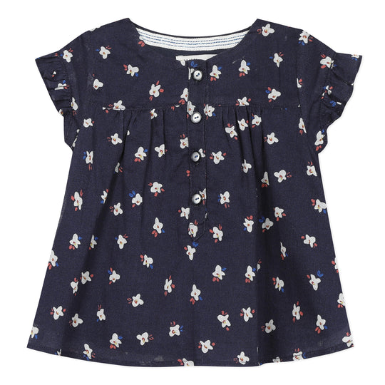 JEAN BOURGET Blue Ink Shirt