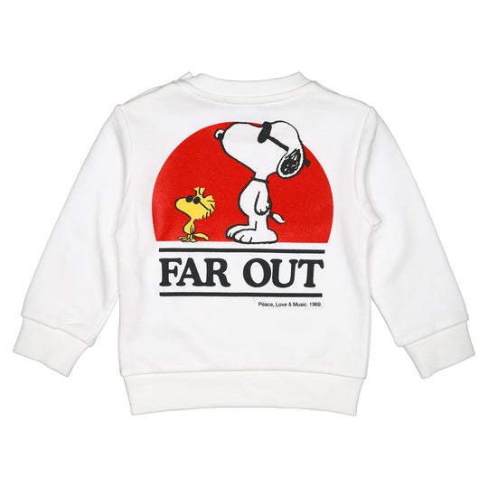 ICEBERG Far Out Snoopy and Woodstock Baby Sweatshirt