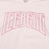 Cropped Pink Logo Hoodie