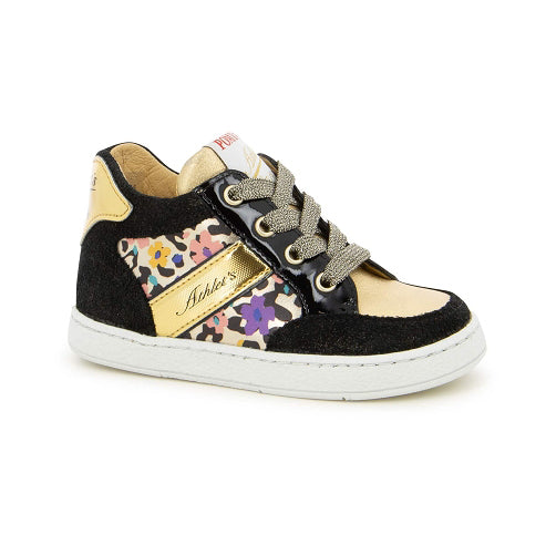 Mousse Animal Print Laces and Zip Sneakers  - FINAL SALE