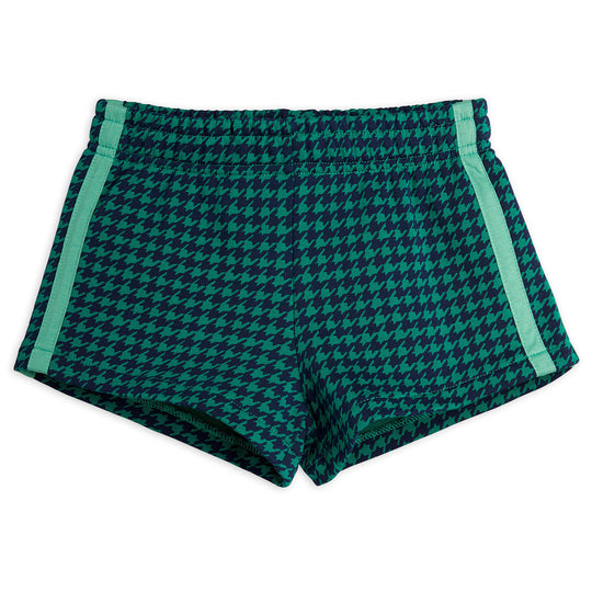 MINI RODINI Houndstooth Shorts