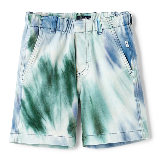 IL GUFO Tie Dye Cotton Bermuda Shorts