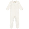 Classic Stars Footed Baby Pajamas - Pink