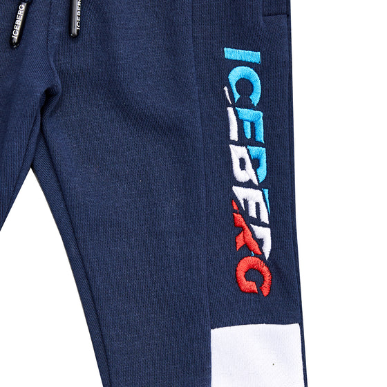 Red, White, and Blue Logo Baby Sweatpants