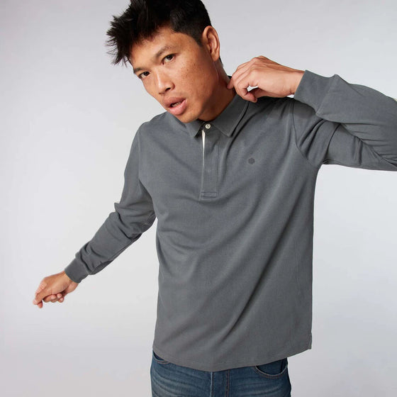 Elbow Patch Rugby Polo  - FINAL SALE