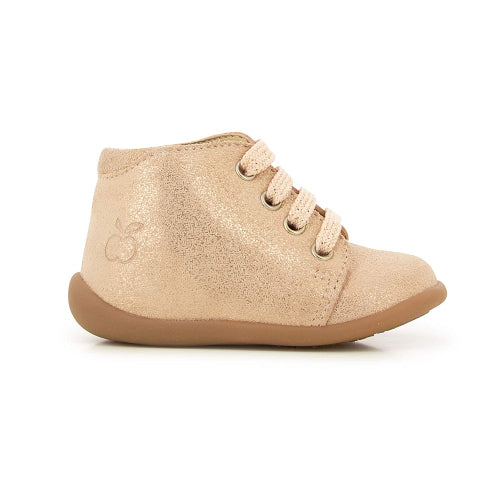 Stand-Up Rose Gold Booties  - FINAL SALE