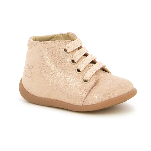 Stand-Up Rose Gold Booties  - FINAL SALE