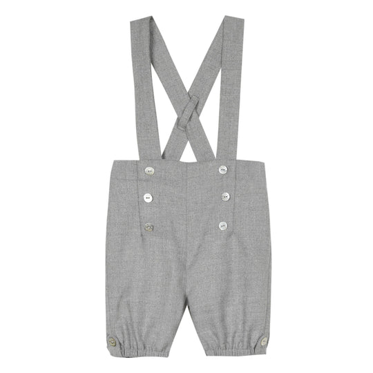 Marle Grey Suspender Pants