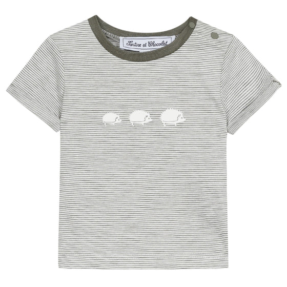 Porcupine Striped Baby T-shirt
