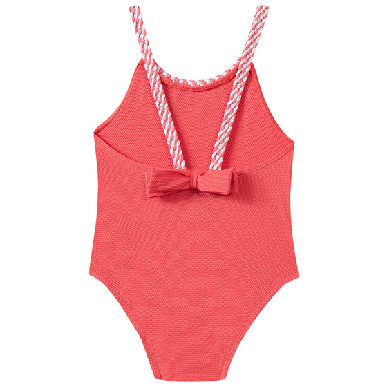 Braided Straps One-Piece Swimsuit  - FINAL SALE