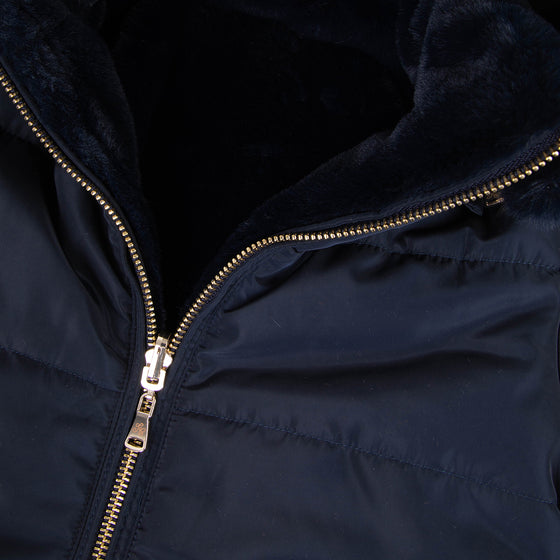 Reversible Down & Faux-Fur Jacket  - FINAL SALE