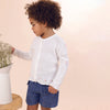 Embroidered Floral Baby Cardigan  - FINALSALE