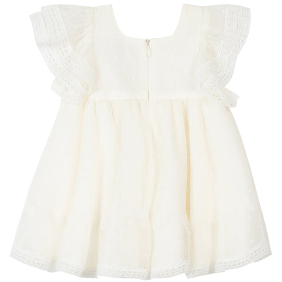 Creamy Lace Baby Dress