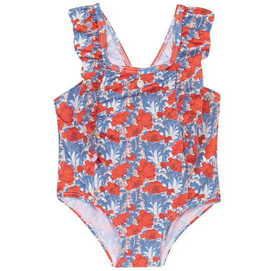 TARTINE ET CHOCOLAT Summer Floral Bathing Suit