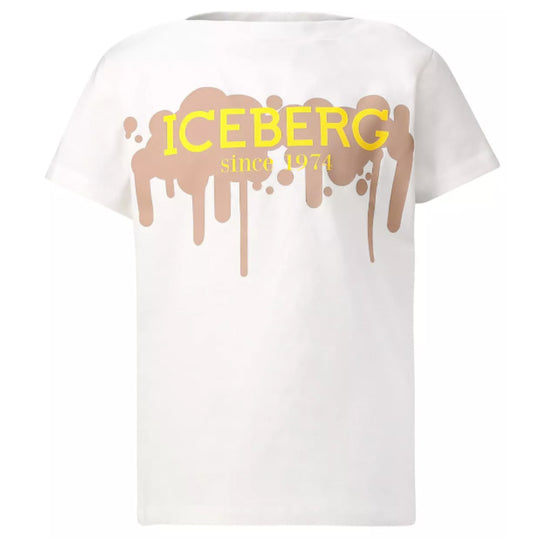 ICEBERG Tagged Logo Back T-shirt