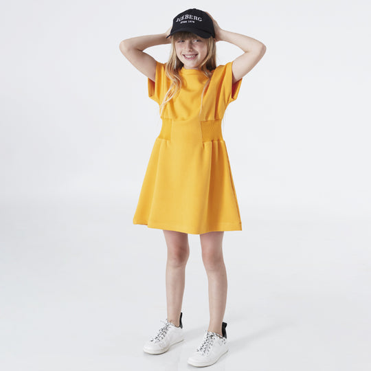 ICEBERG Yellow Sweatshirt Dress