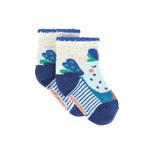CATIMINI Blue bird socks
