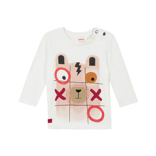 CATIMINI Tic Tac Toe Puppy T-shirt