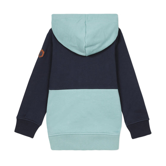Colorblock fleece sweatshirt  - FINAL SALE