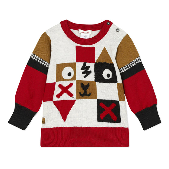 Tic Tac Toe Graphic Sweater