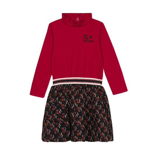 CATIMINI Red printed dress