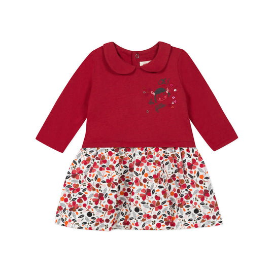 CATIMINI Pink and floral dress