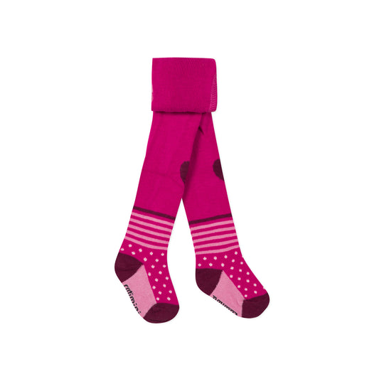 CATIMINI Pink knitted tights