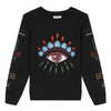 Peruvian Eye Cotton-Cashmere Sweater