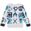 Bright Graphic Jacquard Sweater