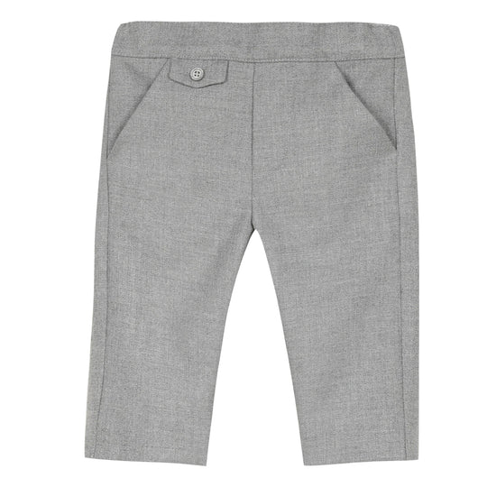 Mid grey marl flannel pants