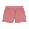 Pink linen shorts