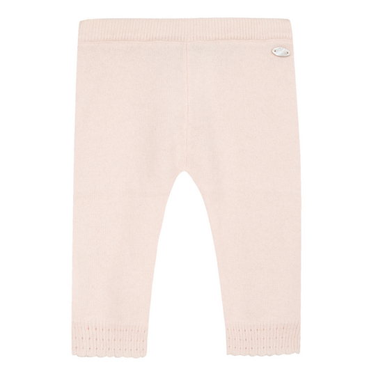 Light pink cashmere leggings